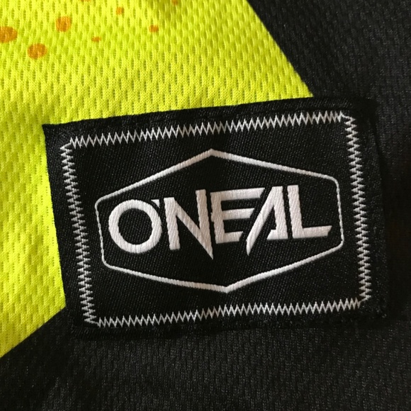 O'NEAL Long Sleeve Neon Yellow Shirt Men's Small - Picture 9 of 10